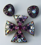 홀리잼 (Holy Gem) | Vintage Hollycraft earrings and married by VintageLaneJewelry | 보석