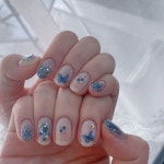메이현네일(May Hyun Nail) | Photo by 100PRO/백프로네일/강남네일/신논현네일 on July 08, 2020. Image may contain: one or more people and closeup | Nail...