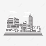 도시건축이도 | 건축 도시 일러스트 아이콘, 건물, 건물 아이콘, 나무 PNG 일러스트 및 PSD 이미지 무료 다운로드 - Pngtree