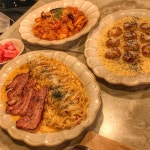 이녀석 ⠀ #군자맛집 #lab41 ⠀ 재방문🤚🏻저번에 뇨끼를 못먹어서 뇨끼랑 맛있게 먹었던 페투치네로 만든 매콤한 크림파스타와...