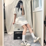 “☁️☁️☁️ . . . . . . . #유니크재그 #uniqezagclub #ootd #dailylook #unih #유니에이치 #협찬 #제품협찬 #fashion #원피스…”