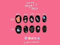 수빈네일(Soobin Nail) | ㅣ ୨୨ ㅋᴰʸⁿᵃᵐᶦᵗᵉ⁷ on Twitter in 2020 | K pop nails, Army nails, Cute gel nails
