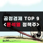 알리스공공정책연구원주 | 공정경제 관련주 9| 경제민주화 대장주, 윤석열 정책주 - 2021