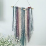 Pin by tAeSuN on 마크라메-타피스트리 | Loom weaving, Woven wall hanging, Handmade