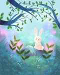 an illustration from start to finish in #procreate 💖 I've been so busy the last few months that I … | 동화 삽화, 동화, 삽화