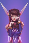진(進JIN)901 | #守望先锋 D.VA - Jinのイラスト | 그림