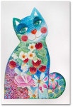 Trademark Global Oxana Ziaka '1 Magic Cat' Canvas Art - 19 x 12 x 2 - 2020 | 그림, 쥐