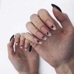 아름다운 네일 어썸드레스 | 20 Awesome Nail Arts for Creative Person - Fu*k you - Love you #SimplyMajestic | 네일아트, 매니큐어, 젤네일