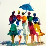 Pin by 춘호 송 on 수채화 초상화 | Watercolor art, Original watercolor painting, Watercolor landscape paintings