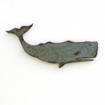 Decor - Handmade - Choose your Size 11, 17 or 23" and Patina Color and Choose from a Variety of Nautical Items | 고래, 조각, 예술