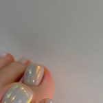 메이현네일(May Hyun Nail) | +8.0 (파우더 개당 추가) - 𖤐컬러 : @mayour_korea #메이유어 MS01 🥛 𖤐파우더 : @pochit_nail #포칫네일 글로우오렌지...