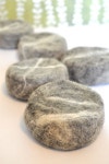 Stone Felted Soap! via Elyse... I want to try this! | 비누, 원석