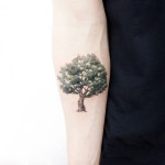 Instagram: “#타투이스트이다 #idatattoo . 바라보고 있으면 마음이 편안해지는 풍경 .” | Disenos de unas, Tinte, Tatuajes