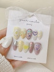 네일 인 유어(Nail in U're) | Pin page 유어네일 (@you_r_nailss) • Instagram photos and videos in 2024 | Simple nails, Nail designs, Nail art