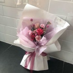 프리미엄코팅플라워로 만든 꽃다발