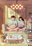 cafetime쉬는시간 | 쉬는 시간.. (Break time..) 쉬는 시간.. (Break time..) | Happy girl quotes, Cartoon art, Illustration