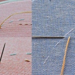 me included, learned a certain way of stitching and never thought that you could actually stitch differently. … | 스티치