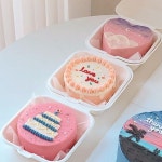 Pin page 하트앤애로우 (상표등록) 💘 (@heart_n_arrow) • Instagram photos and videos | Box cake, Mini cakes, Mini cakes birthday