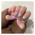 네일맛집nailbeautysalon | #올슨네일 상큼 터지는 봄네일💜 아쥬 파스텔 맛집이 따로 엄꾸만 칼라가 넘 이뻐서 어떠케 써야할지 모르겠을땐 다 쓰모 대는거지 모...
