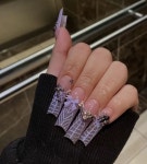 까사벨르바이네일파이어 | Pin by ㅤ^,,^ on nailz | Bling acrylic nails, Stylish nails designs, Fire nails