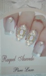 희네일;원디자인 | Pin de 유연 원 em 네일 디자인 | Unhas brancas, Unhas decoradas, Unha com pedraria