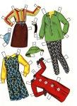 Paper Dolls~Doll House Dollies SISTERS - Bonnie Jones - Picasa Webalbum* The International Paper Doll Society Arielle Gabriel artist...