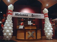 BOWLING PARTY BALLOON DECORATIONS | Bowling themed balloons for corporate party | 풍선