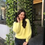NT1124K8A-르슈 앙고라 니트 > 니트/스웨터 > DDG - 디디지 득하라! | 여성, 니트, 니트 스웨터