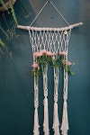 해피덕가죽;마크라메공방 | 모던 마크라메 Deco 작품 - 광주 가죽공방 / 마크라메 플라워 월행잉 designed by Life A.live - 10월 25일 | 마크라메, 아이디어, Diy...