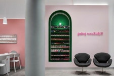 Premium hair salon 머뭄 울산본점 | ° THE_K 울산인테리어, Nail Shop 여심저격할 네일샵인테리어! - 2020(이미지 포함) | 인테리어, 미용실 인테리어, 미용실