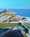 아뜰리에 엠마(L'Atelier de Emma) | Towards Mumbles Light House by Swansea artist Emma Cownie | 유화