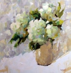 아뜰리에 드 정글(Atelier de Jungle) | Gina Brown - Artists - Downtown Charleston Fine Art Gallery | Atelier Gallery | 꽃, 수국, 유화