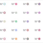 (주)리서치 앤 디자인 인스티튜트 | Bloomsbury Research Institute | Mike Scott Graphic Design | 로고 아이디어, 로고 디자인, 로고