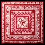 블럭아이사천삼천포교육원 | 014-Red+Rendition+of+Sue+Garman+Washington+Medallion+at+IQA+2014.jpg (1598×1600) | 퀼트 블럭, 퀼트, 퀼트 벽걸이