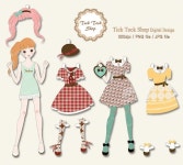 Carissa Miss: 25 {or more} Paper Doll Printables | 종이인형