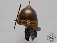 A Rare Mid 1800’s Ottoman-Egyptian Khedive’s “Iron Men” Bodyguard Helmet by Wilkinson & Co. | 갑옷