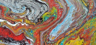 fluid painting acrylic pouring에 있는 CY challenge youtself art님의 핀