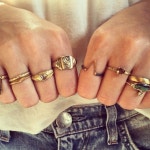 My love affair with antique jewelry began at a really young age... collection of gold and jade… | 쥬얼리, 악세사리, 반지