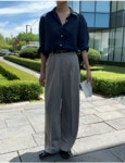주식회사 위드니노 | Modern linen shirt (4 color) - 위드니노 - 2020 | 패션, 셔츠