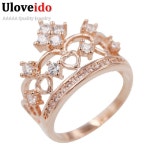 15% 오프 웨딩 비쥬 반지 매력 보석 약혼 반지 크라운 여성 Bijouteri Bague 보석 Anelli 도나 Y128 | Colored engagement rings...