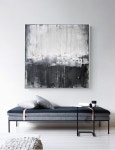 Large Original Abstract Painting,Black And White Wall Art,Abstract Original Artwork Painting,Artwork Abstract,Wall Painting For...