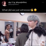 Hyunjin (현진)🦙 on Instagram: “'𝘀 𝗽𝗼𝘀𝘁𝗲𝗱‧₊˚✧ I have no words to say HSHSH...
