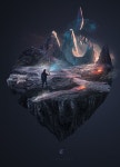 sum 섬 island | 포토샵, 포스터, 엽서