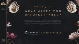 #WeAreUnforgettable is a huge business for Lexus and CM to support Asian-American representation and visibility. This is the...