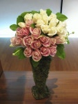 Mixed colour roses, so lovely! | 꽃꽂이, 꽃
