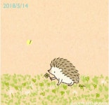 Pin de 김순주 en 도치 | Erizo dibujo, Dibujos, Ilustraciones