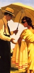 Jack Vettriano - "The Direct Approach" (detail) | 일러스트레이션