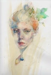 Pin von 이순진 auf Watercolor | Wasserfarben portraits, Aquarell gesicht, Porträtmalerei