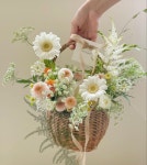 Flower basket - 2023 | 플로리스트, 꽃, 꽃장식