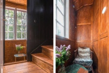 Half-hidden reading nook. | 인테리어